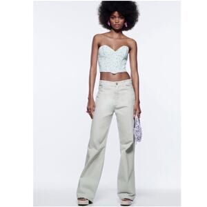 Zara Relaxed Fit Utility Jeans